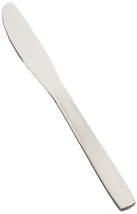 Winco 812944001117 12-piece Manhattan Dinner Knife Set 18-0 Stainless Steel Silver
