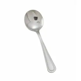 Winco 812944001759 Shangarila 12-piece Bouillon Spoon Set 18-8 Stainless Steel