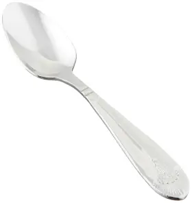 Winco 812944001957 Peacock 12-piece Demitasse Spoon Set 18-8 Stainless Steel