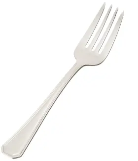 Winco 812944002237 12-piece Victoria Salad Fork Set 18-8 Stainless Steel Silver