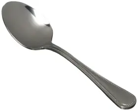 Winco 812944002503 Pearl Stainless-steel Small Spoon For Coffee Tea Espresso And Desserts Ext