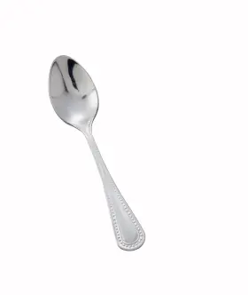 Winco 842169104294 12-piece Dots Demitasse Spoon Set 18-0 Stainless Steel