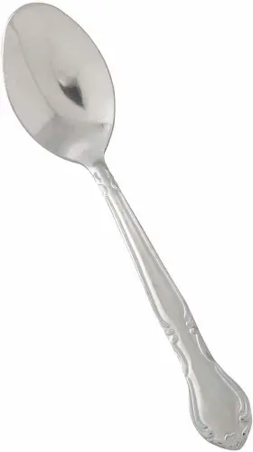 Winco Usa 52973941 12-piece Elegance Teaspoon Set 18-0 Stainless Steel Silver