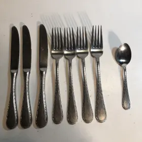 Wmf115 Wmf Cromargan Stainless Flatware Mix Pieces 8 Pc