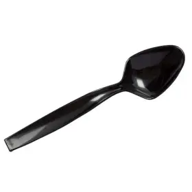 A7spbl Wna-caterline Serv. Spoon Black Serving Utensil Pk144