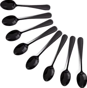 Wnatn 756584726750 Demitasse Espresso Spoons 4.9 Inches Stainless Steel Mini Coffee Spoon Small Spo
