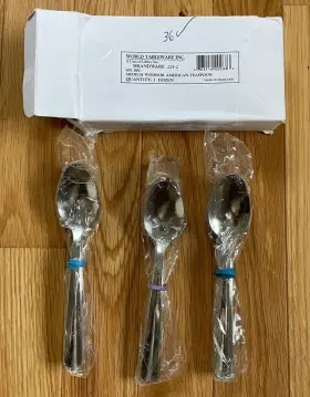 651-001 World Tableware 651 001 Med. Wt. Windsor 5-3/4 Teaspoon - 3 Dozen