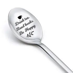 20230631 Xiyantiji Drink Tea Read Books Spoon For Lover Friend Birthday Graduation Christmas
