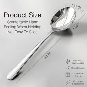 Xqlzy 744759812698 Love You More Funny Couples Spoon Set Ice Cream For Co #2