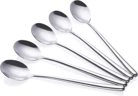 Synchkg103287 Xujia Korean Spoon Stainless Steel Long Handle Soup Spoons Tablespoon Coffee Spoo