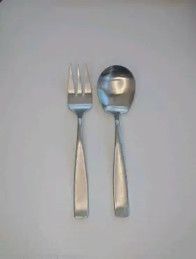 Sld2s Yamazaki Yasbol/sld2s Stainless Bolo 2pc Salad Serving Set