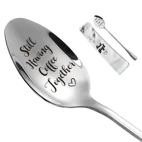Yrovwenq 738629900462 Family Kitchen Still Having Coffee Together Spoon Funny Gift For Friends Or L