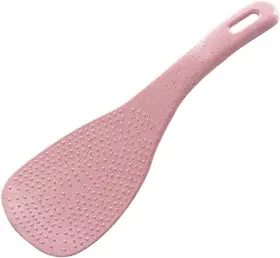 Yuanholumid 792483265457 Pink Wheat Straw Rice Paddles Non-stick Scoopers Spoons Cooking S