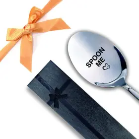 Sp-84 Zcyhtqp Spoon Me Funny Engraved Stainless Coffee/tea/ice Silver