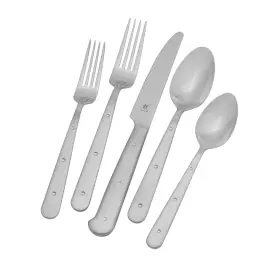 22731-345 Zwilling Porterhouse 45-pc 18/10 Stainless Steel Flatware Set