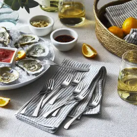 22774-368 Zwilling Bellasera 8-pc 18/10 Stainless Steel Seafood Fork Set #3
