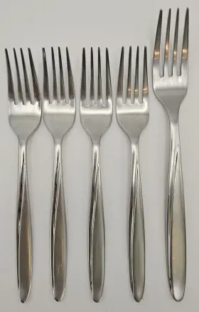 Henhen76 Zwilling J.a. Henckels Ja Satin Stainless Set Of 4 Salad Forks 1 Dinner Fork