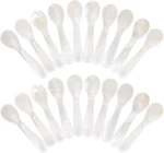 Patelai Set Of Caviar Spoons Mother Pearl With Hand Craft Round. Fixed Price $25.90.