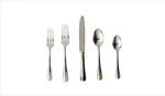Juliska Bistro Silver Stainless 5PS Placesetting (no Box). Fixed Price $69.00.