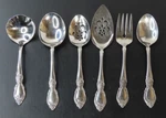 Oneida Community Stainless Plantation Hostess Serving 6PC Set. Fixed Price $29.95.
