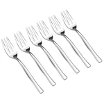 12 Pcs Stainless Steel 3TINE Tasting Forks Appetizers Dessert Mini Flatware. Fixed Price $25.02.