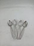 Ralph Lauren Rrl Spoon Equestrian Braid Indonesia Stainless Flatware Set Of 4. Fixed Price $172.99.