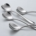 Genuine Italian Design Alessi For Delta Airline Heart Shaped Coffee Spoons. Fixed Price $9.99.