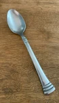 HSV131 Hampton Silversmiths Vertical Lines Stainless China. Fixed Price $8.24.
