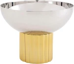 Godinger Gilded Stainless Steel & Gold Nut Bowl Decorative Fluted Snack Dish. Fixed Price $93.43.