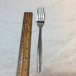 Utica Burnished UT118 Korea Stainless Steel Fork 7 1/4". Fixed Price $9.00.