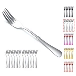 Kyraton Dinner 12 Pieces, Stainless Steel 8.17 Inch Forks Silverware, Ta.... Fixed Price $21.07.