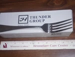 Thunder Group SLDM212 Diamond Stainless Steel European Dinner Fork - Doz. Fixed Price $12.99.