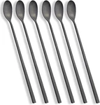 Long Handle Spoon, Matte Black Coffee Stirrers, 9-INCH Ice Tea Premium 1. Fixed Price $13.87.