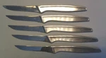 Nice Set Of Ja Henckels 35199-100 Stainless Steel Serrated Steak Knife Knives. Fixed Price $32.50.