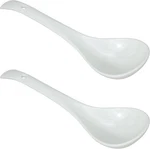 Eiks 2 Pack Porcelain Serving Spoon Soup Ladles For Cooking Mixing Stews. Fixed Price $14.10.
