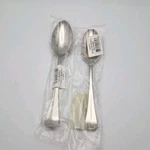 Reed & Barton Royal Scroll Oval Dinner Teaspoon Set Stainless Glossy New. Fixed Price $49.99.
