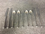 9 Piece Gibson Keaton Ii Stainless Flatware 4 Knives Tea Spoons 1 Dinner Fork. Fixed Price $29.95.