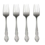 Oneida Satin Dover Set Of 4 Salad Forks. Fixed Price $34.99.