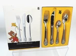 Wmf Kinderbesteck Pezzy 4-PC Children's Cromargan Stainless Steel Flatware Set. Fixed Price $29.99.