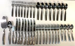 Lot Of 38 The Main Course Steel Flatware MNF13 (stainless) Disc.. Fixed Price $74.00.