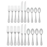 Lenox Vintage Jewel 20-PIECE Flatware Set, 3.60 Lb, Metallic. Fixed Price $242.11.