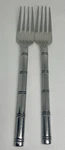 (2) Pier Imports PII23 18/8 Stainless China Dinner Fork Lot. Fixed Price $18.95.