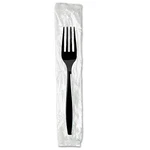 Dixie Individually Wrapped Forks, Plastic, Black, 1000/CARTON. Fixed Price $117.60.
