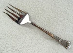 HSV99 Cold Meat Fork Hampton 18/10 Glossy Stainless China Flatware. Fixed Price $19.95.