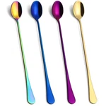 Lovingly Yours 9.5-INCH Long Spoons For Ice Tea, Inches, Multicolor. Fixed Price $19.48.