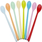 Set Of 8 Mixing Melamine Long Espresso Spoons, Colorful Latte Spoon, De.... Fixed Price $15.27.