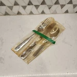 Reed & Barton Fiddler Ii 3 Pc Set Fork Spoon Knife Flatware Stainless Steel. Fixed Price $21.12.