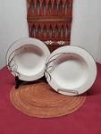 Kate Spade New York By Lenox Belle Boulevard Soup Bowls 9" Set Of 2 Box. Fixed Price $106.25.