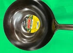 Winco 18 Gauge Black Carbon Steel 14" Round Bottom Wok 6" Integrated Handle. Fixed Price $34.68.