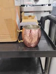 7340MW002 Steelite Moscow Mule Hammered /brass Handle. Fixed Price $950.00.